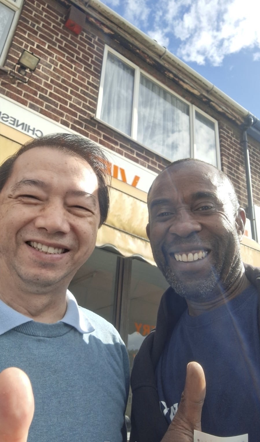Happy Birmingham customer with Matt