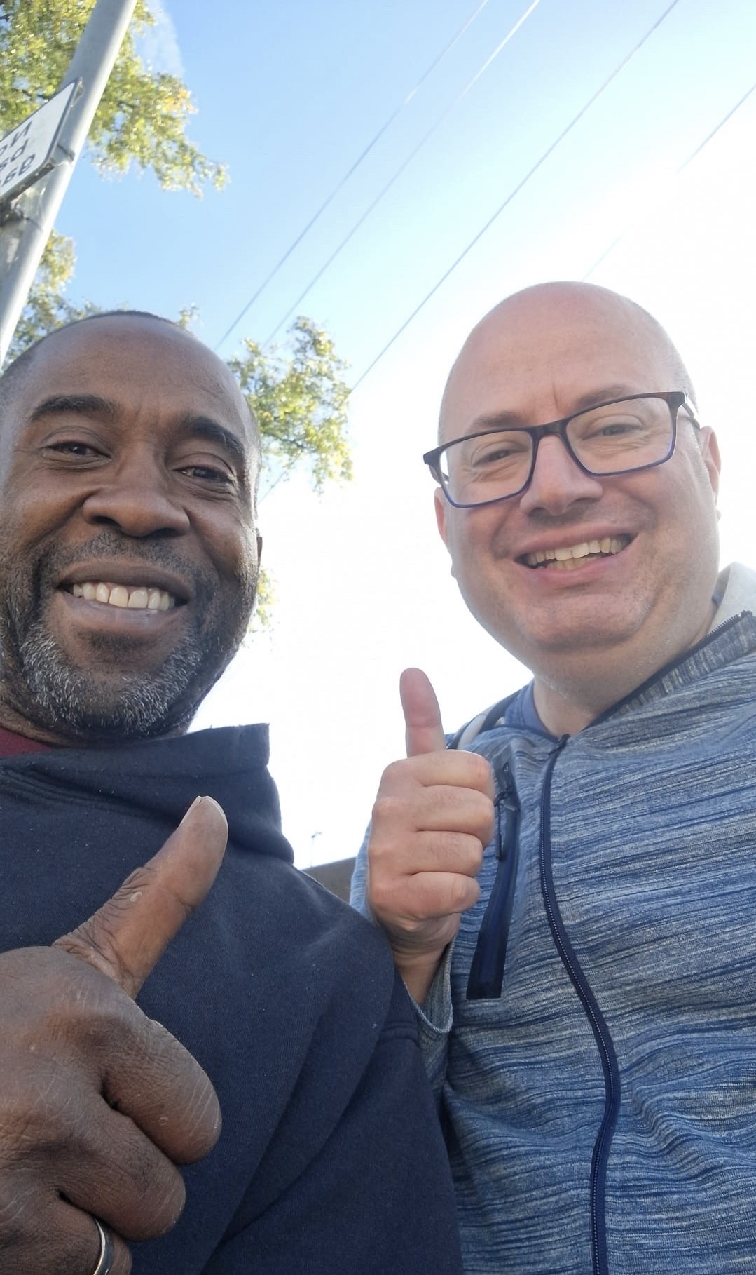 Happy Birmingham customer with Matt