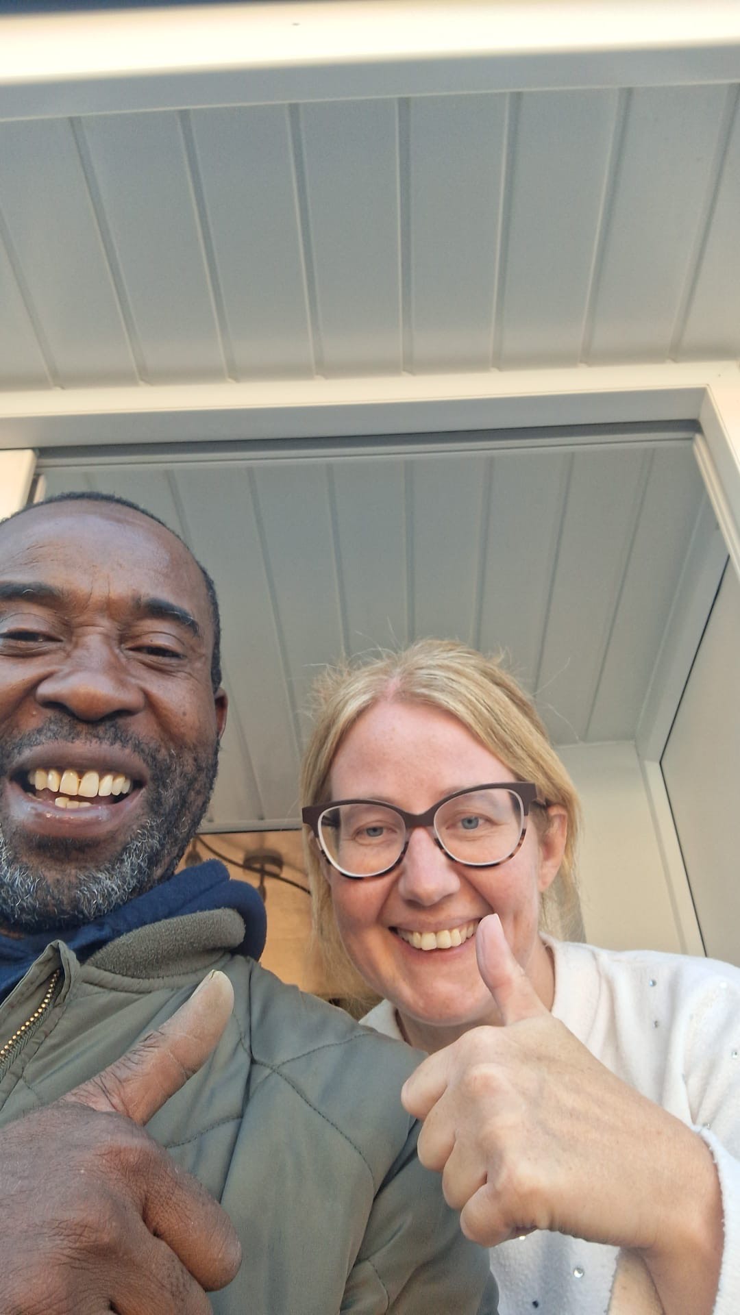 Happy Birmingham customer with Matt