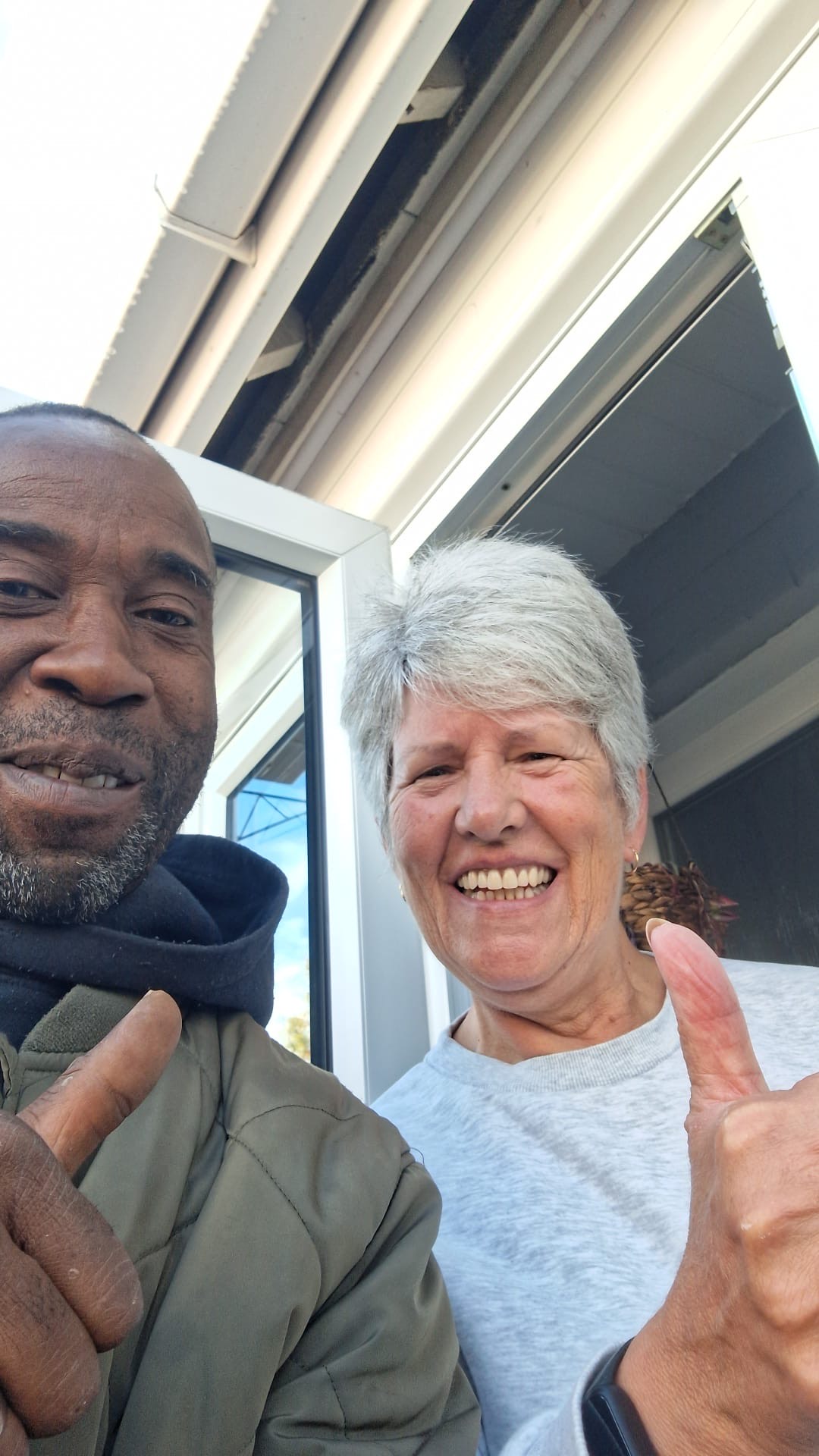 Happy Birmingham customer with Matt